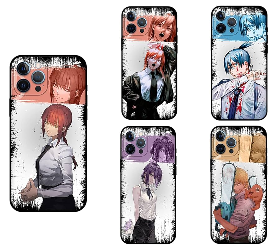 Amazon.co.jp: Chainsoman Smartphone Case for iPhone 13 Case